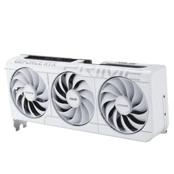 ASUS GeForce RTX 5070 Prime White OC - 12GB GDDR7, Boost 2557 MHz, PCIe 5.0, 3xDP+1xHDMI — image 5