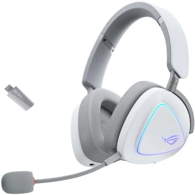 ASUS Headset ROG Delta II white - Delta II - Over-Ear — image 1