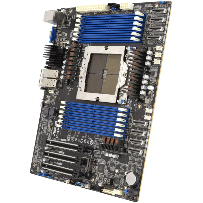 ASUS K14PA-U12 - ASMB11 CEB Server Motherboard - Socket SP5, AMD EPYC 9004, DDR5 4800MHz up to 3.07TB, Dual 25GbE — image 3