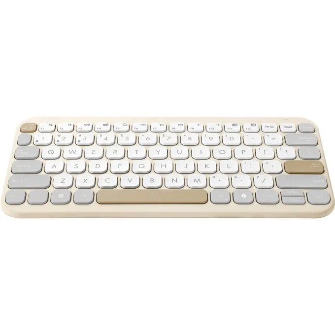 ASUS KW100 Keyboard - KW100 - Beige — image 2