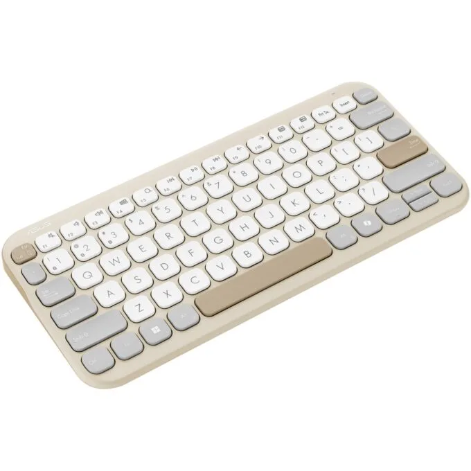 ASUS KW100 Keyboard - KW100 - Beige — image 4
