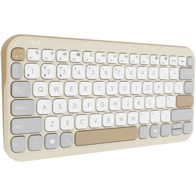 ASUS KW100 Keyboard - KW100 - Beige — image 5