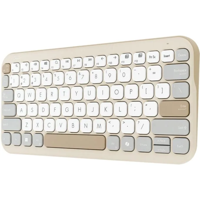 ASUS KW100 Keyboard - KW100 - Beige — image 6
