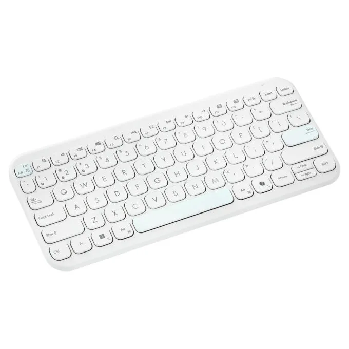 ASUS KW100 Keyboard QWERTZ white — image 2