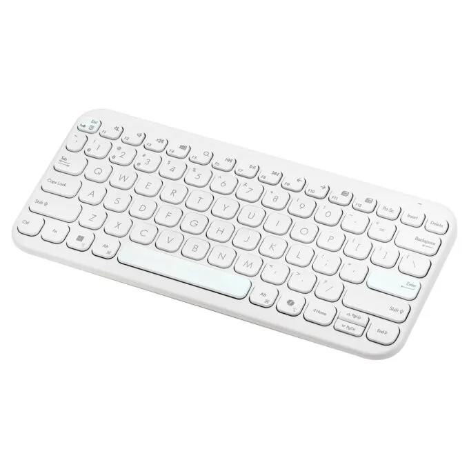 ASUS KW100 Keyboard QWERTZ white — image 3
