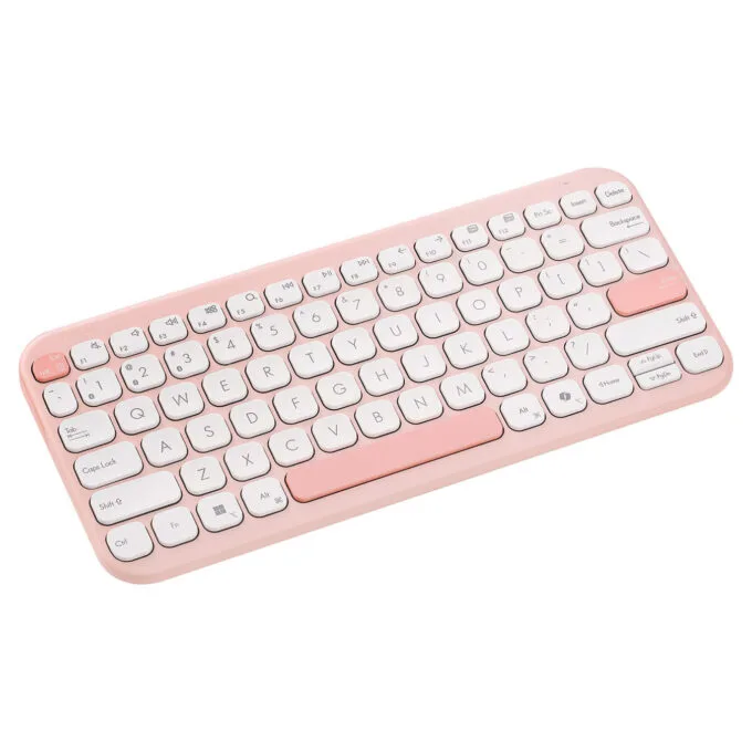 ASUS KW100 Tastatur QWERTZ pink — image 2