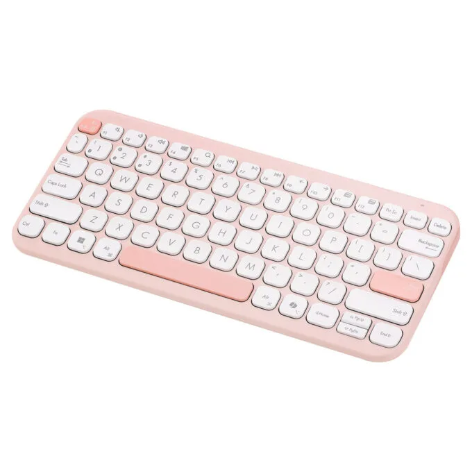 ASUS KW100 Tastatur QWERTZ pink — image 3