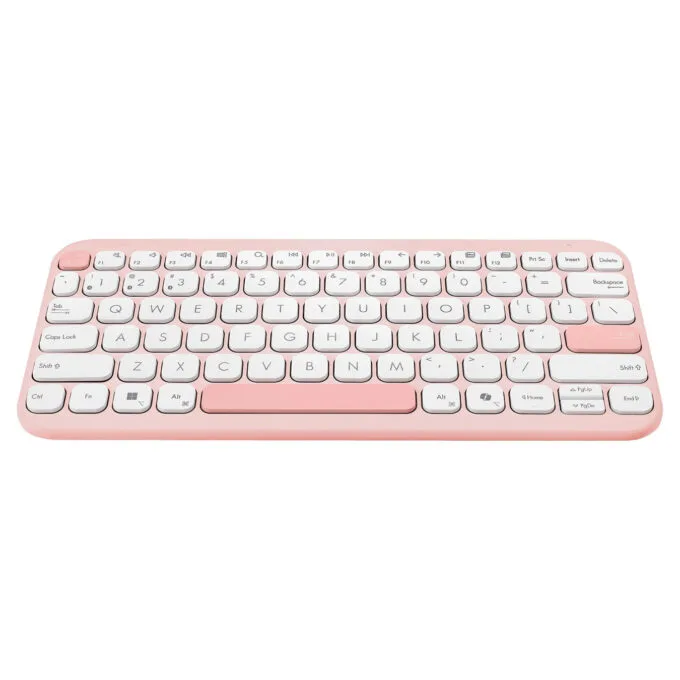 ASUS KW100 Tastatur QWERTZ pink — image 4