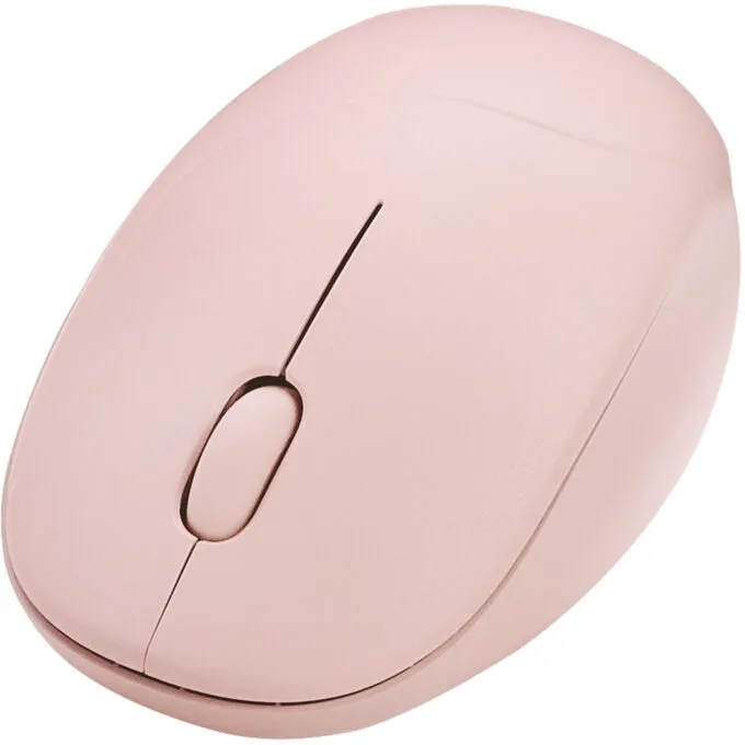 ASUS MD101 - Ambidextrous Wireless Mouse (Pink) - RF 2.4GHz & Bluetooth 5.3, 2400 DPI, AA Battery — image 1