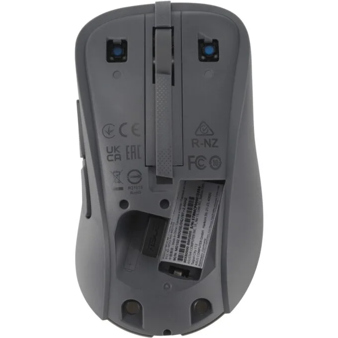 ASUS MD102 Mouse - MD102 - Grey, Compact Ergonomic — image 6