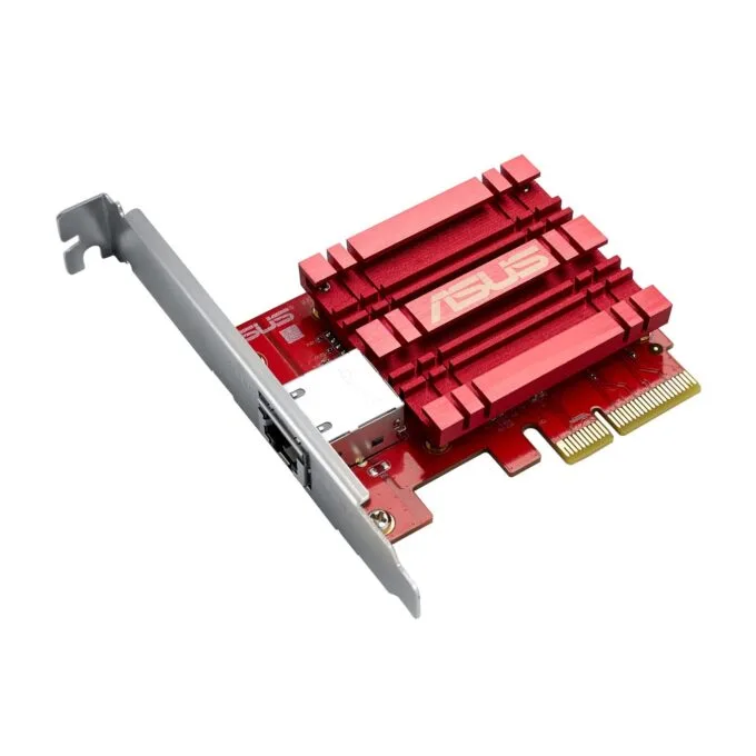 ASUS Networking Card - PE10GXG-C100C_V3 - PCIe 10GbE RJ45 QoS — image 1