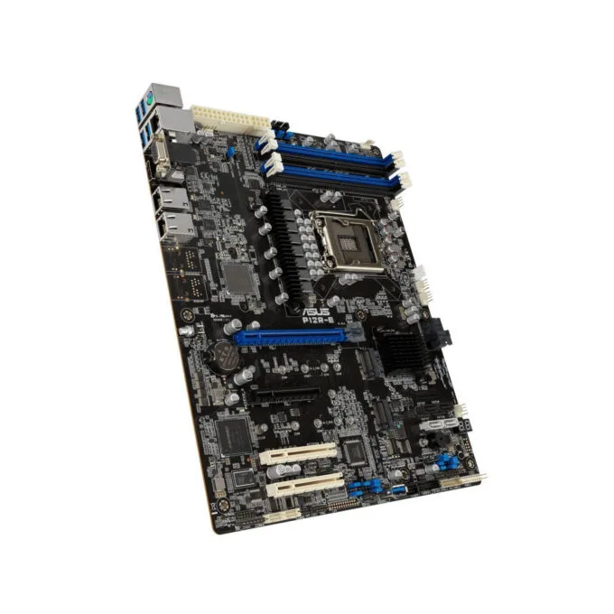 ASUS P12R-E (1200) - ATX Server Motherboard - LGA1200, Intel Xeon E-2300 support, DDR4 up to 128GB, PCIe 4.0 Ready — image 1