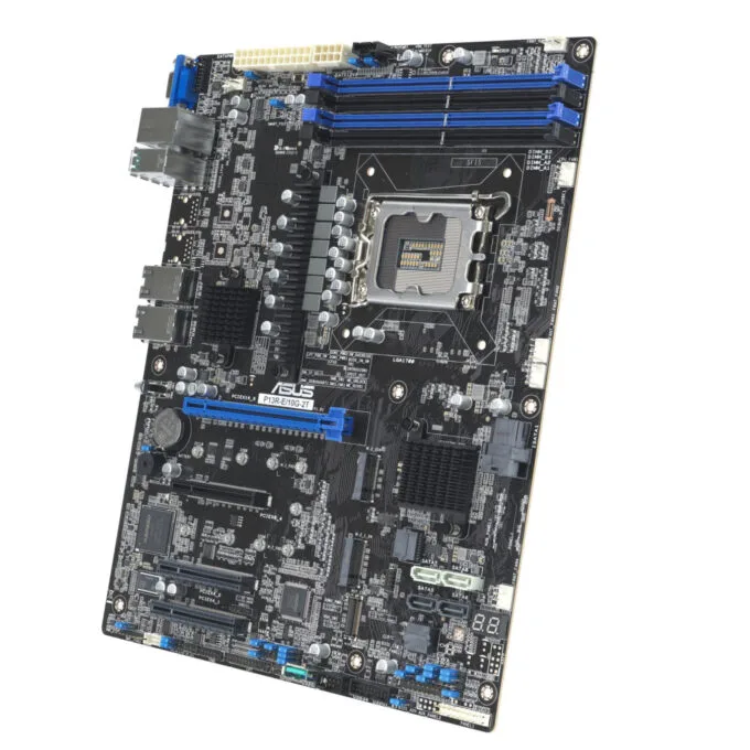 ASUS P13R-E 10G-2T (1700) - Micro-ATX LGA1700 Server Motherboard, Intel C262, DDR5 up to 128GB, 4x DIMM — image 2