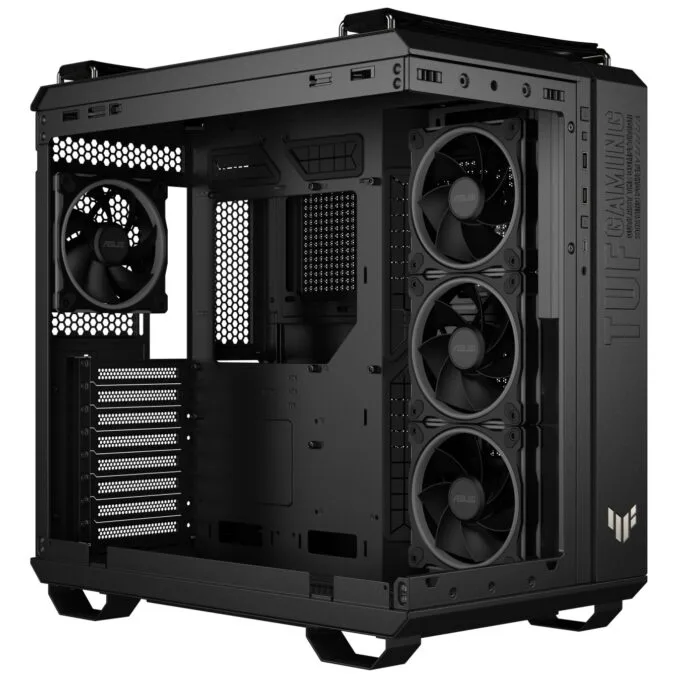 ASUS PC Case ATX Tempered Glass 4xARGB Fans TUF GAMING - GT502 - Horizon Black — image 6