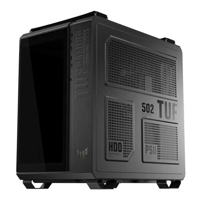 ASUS PC Case ATX Tempered Glass 4xARGB Fans TUF GAMING - GT502 - Horizon Black — image 8
