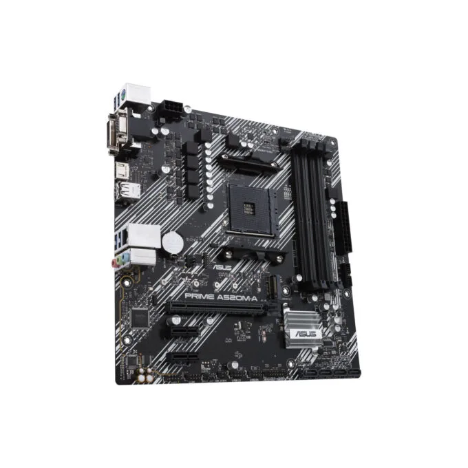 ASUS PRIME A520M-A II CSM - AM4 micro-ATX Motherboard - A520 Chipset, DDR4, 128GB, PCIe 3.0 — image 4