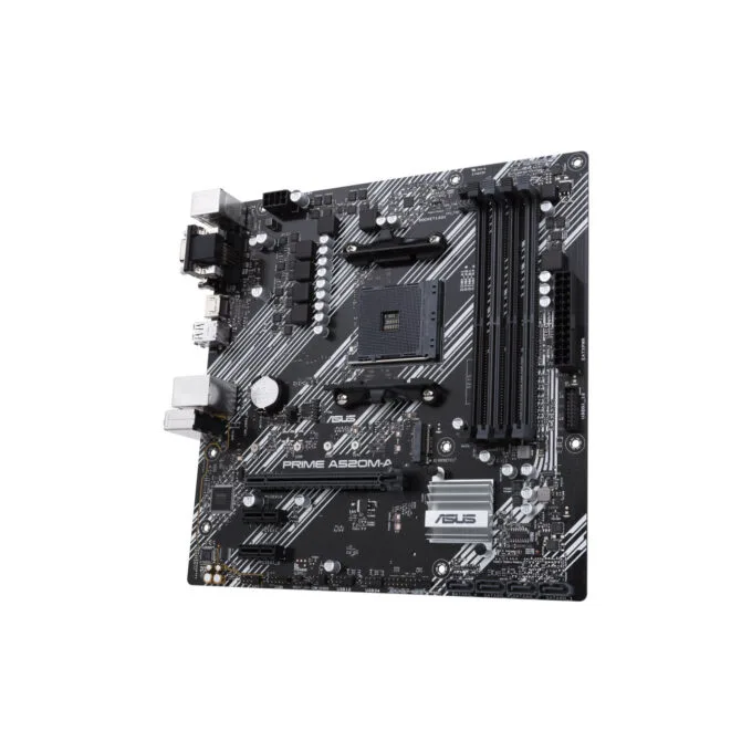 ASUS PRIME A520M-A II CSM - AM4 micro-ATX Motherboard - A520 Chipset, DDR4, 128GB, PCIe 3.0 — image 5