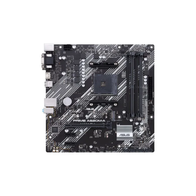 ASUS PRIME A520M-A II CSM - AM4 micro-ATX Motherboard - A520 Chipset, DDR4, 128GB, PCIe 3.0 — image 1