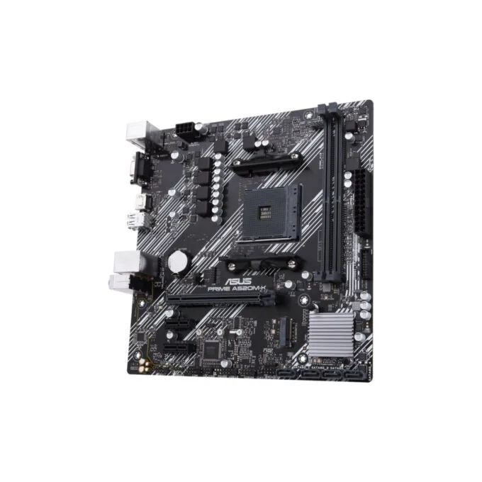 ASUS PRIME A520M-K - AM4 micro-ATX Motherboard - DDR4, 64GB, 1x M.2, HDMI 2.1, Realtek Gigabit LAN — image 4