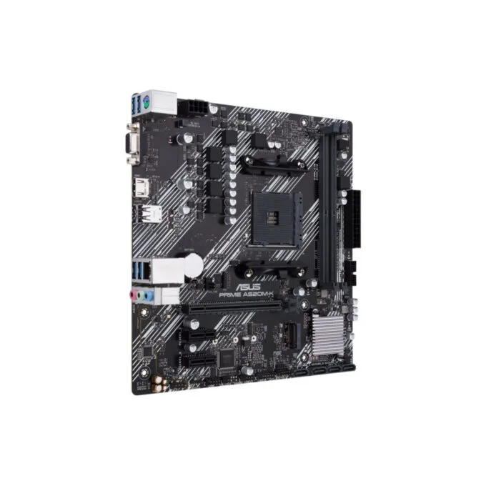 ASUS PRIME A520M-K - AM4 micro-ATX Motherboard - DDR4, 64GB, 1x M.2, HDMI 2.1, Realtek Gigabit LAN — image 2