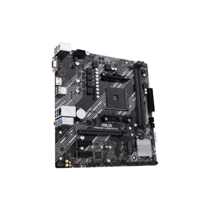 ASUS PRIME A520M-K - AM4 micro-ATX Motherboard - DDR4, 64GB, 1x M.2, HDMI 2.1, Realtek Gigabit LAN — image 3