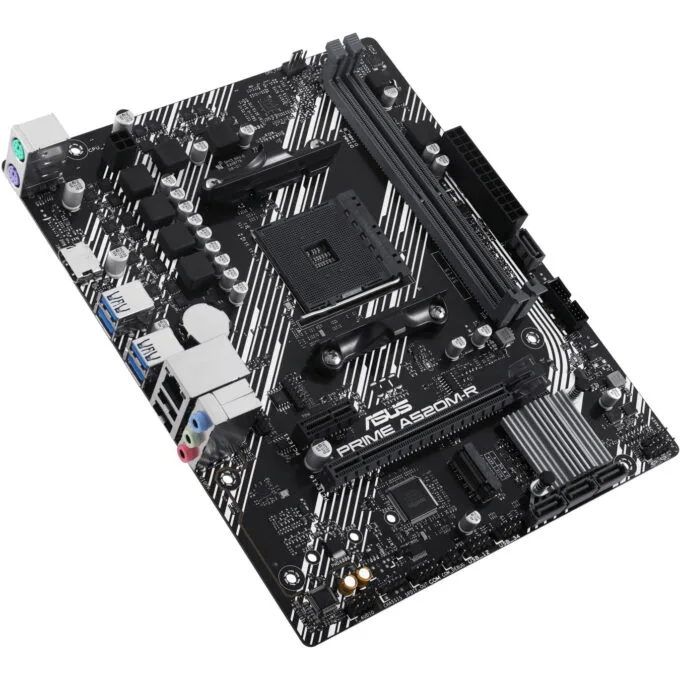 ASUS PRIME A520M-R - Micro-ATX AM4 Motherboard - Ryzen 3000/5000 Compatible, 2x DIMM, Up to 64GB — image 5