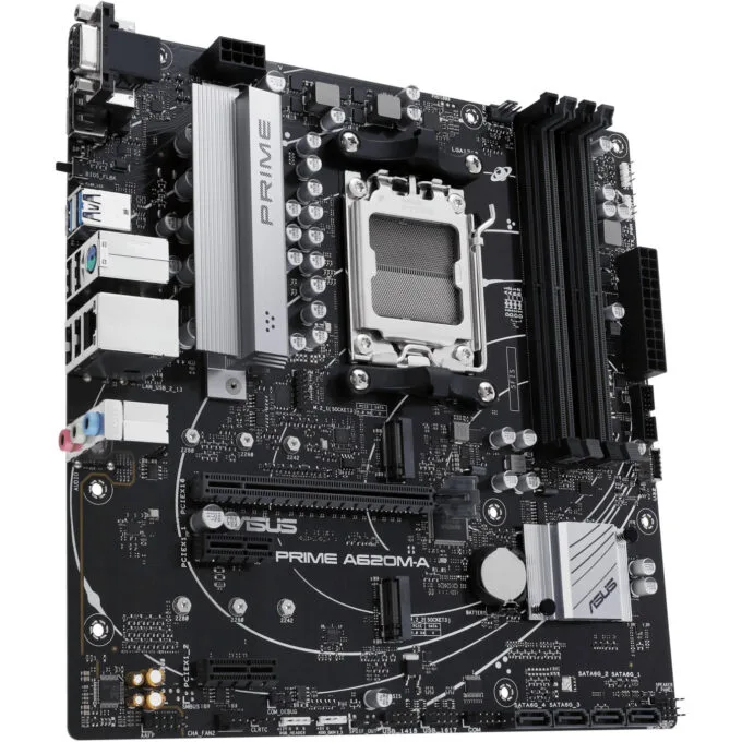 ASUS PRIME A620M-A-CSM - AM5 Socket, DDR5, 4x DIMM, 128GB Max, micro-ATX — image 4