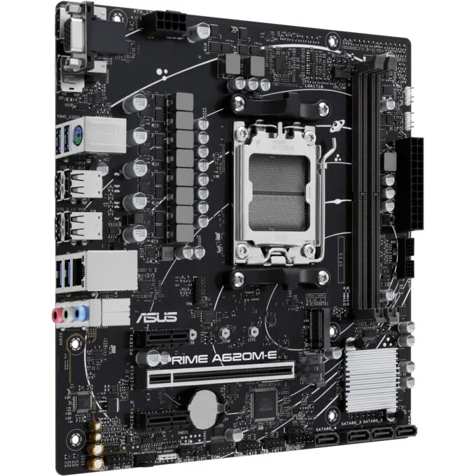 ASUS Prime A620M-E-CSM - mATX AM5 Motherboard - AMD A620, DDR5, 2x DIMM, Up to 96GB, PCIe 4.0, M.2, HDMI 2.1 — image 3