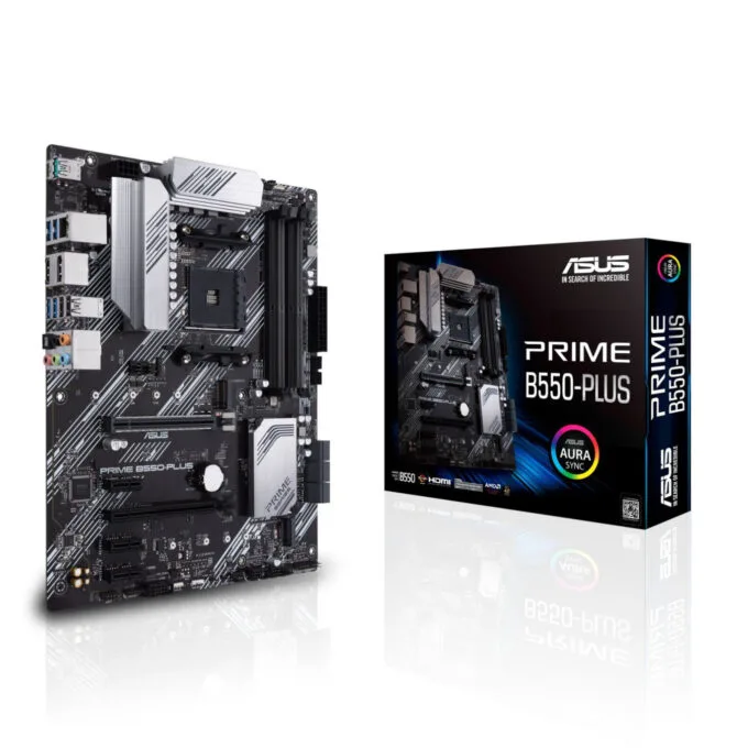 ASUS PRIME B550-PLUS AM4 ATX MB B550 DDR4 128GB 2xM.2 6xSATA Gig LAN — image 1