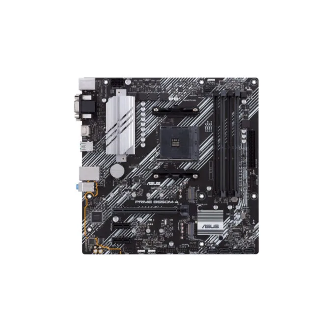 ASUS PRIME B550M-A - AM4 microATX Motherboard | AMD B550, DDR4, 4x DIMM, 128GB Max, M.2 & SATA — image 1