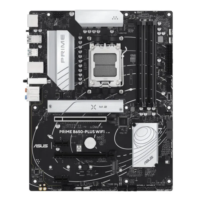 ASUS PRIME B650-PLUS WIFI - AM5 ATX Motherboard - DDR5, 4x DIMM, 192GB Max, Wi-Fi — image 1