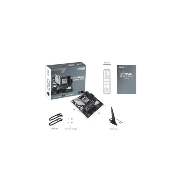 ASUS PRIME B650M-A WIFI II - AM5 Micro-ATX DDR5 Motherboard, Wi‑Fi 6, 2.5Gb Ethernet, Bluetooth 5.2, 128GB RAM Support — image 7