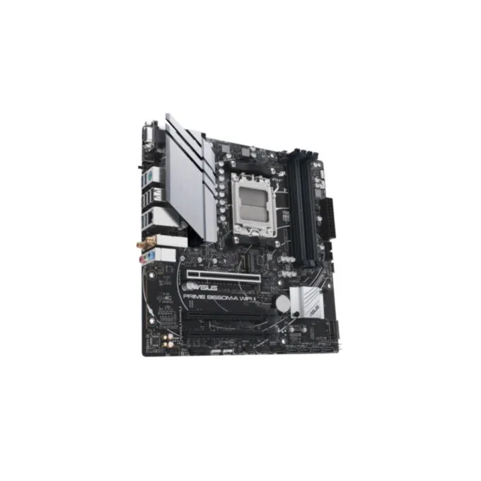 ASUS PRIME B650M-A WIFI II - AM5 Micro-ATX DDR5 Motherboard, Wi‑Fi 6, 2.5Gb Ethernet, Bluetooth 5.2, 128GB RAM Support — image 3