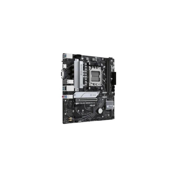 ASUS PRIME B650M-K - AM5 micro-ATX Motherboard - DDR5, 2 DIMM, 2x M.2, 4x SATA, 2.5Gb LAN — image 2