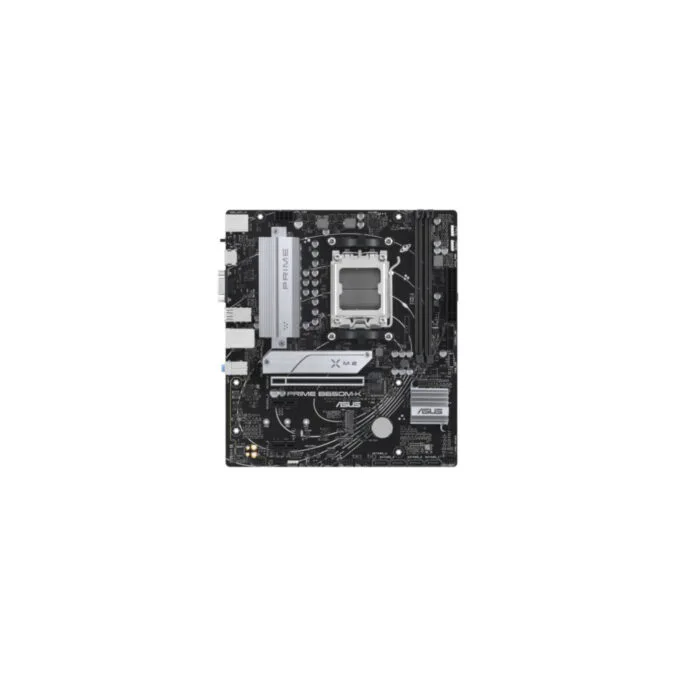ASUS PRIME B650M-K - AM5 micro-ATX Motherboard - DDR5, 2 DIMM, 2x M.2, 4x SATA, 2.5Gb LAN — image 1