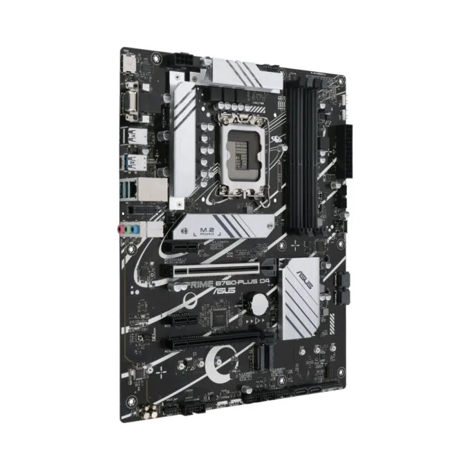 ASUS PRIME B760-PLUS D4 - LGA1700 ATX Motherboard, DDR4, 128GB, PCIe 5.0, 2.5GbE — image 2