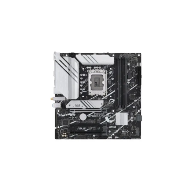 ASUS Prime B760M-A D4 WIFI - LGA1700 Micro-ATX Motherboard, Intel B760, DDR4, Up to 128GB RAM — image 1