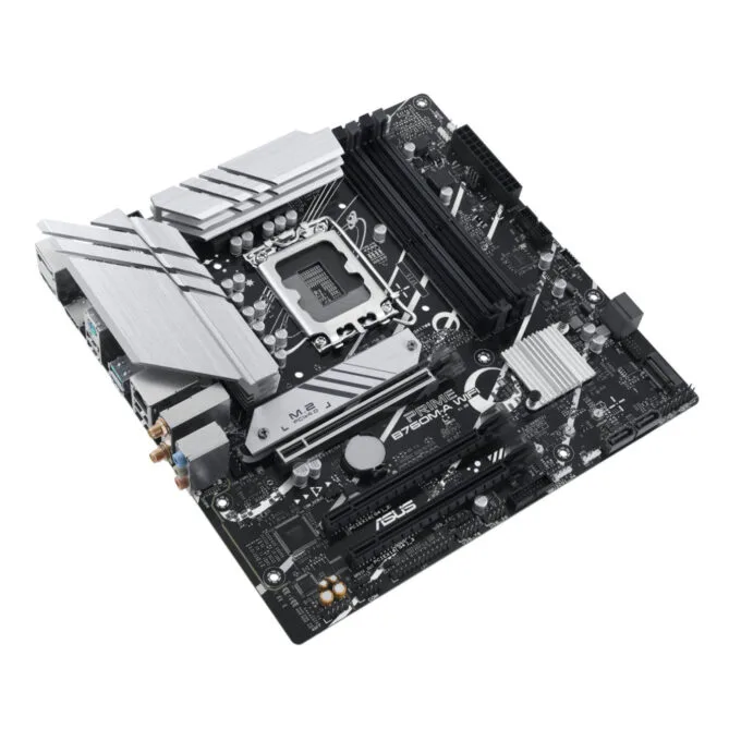ASUS Prime B760M-A WiFi - LGA1700 microATX DDR5 Motherboard, Intel B760, 128GB, Wi-Fi 6 & 2.5Gb LAN — image 5