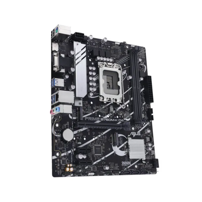 ASUS PRIME B760M-K D4 LGA1700 Micro-ATX Motherboard — image 3