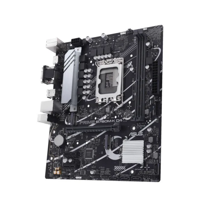 ASUS PRIME B760M-K D4 LGA1700 Micro-ATX Motherboard — image 4
