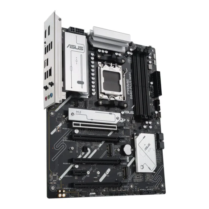 ASUS Prime B840-PLUS WiFi - AM5 ATX Motherboard - DDR5, 4x DIMM, 192GB, Wi‑Fi 6E, Bluetooth 5.3, 2.5Gb LAN — image 4