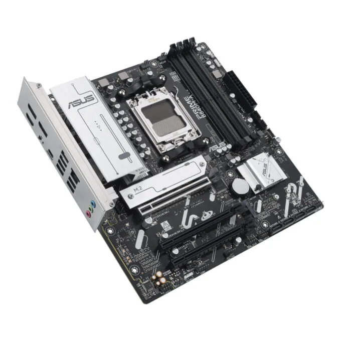 ASUS Prime B840M-A-CSM - AM5 Micro-ATX Motherboard - DDR5, 4 DIMM (192GB), PCIe 4.0, 2.5Gb LAN, HDMI 2.1, 3x M.2, Grey — image 6