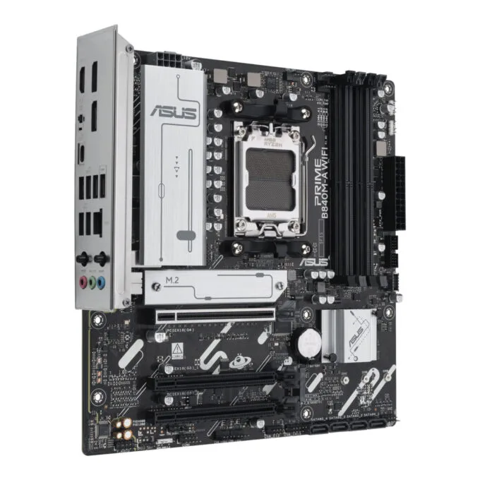ASUS Prime B840M-A WIFI - AM5 Micro-ATX Motherboard - DDR5, up to 192GB, Built-in Wi‑Fi — image 2