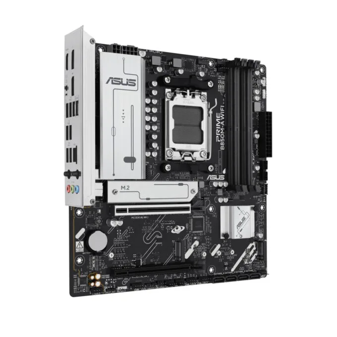 ASUS PRIME B850M-A WiFi - AM5 Micro-ATX DDR5 Motherboard, Up to 256GB, Wi-Fi 6E, 2.5Gb LAN — image 3