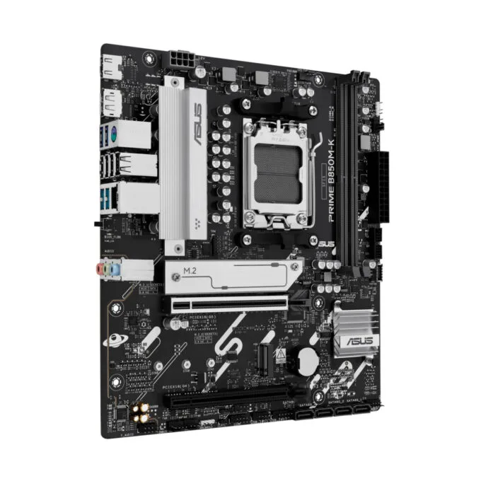 ASUS PRIME B850M-K (AM5) - Micro-ATX DDR5 Motherboard, 128GB, 2x M.2, PCIe 5.0, 2.5Gb LAN, HDMI/DP, Black — image 3