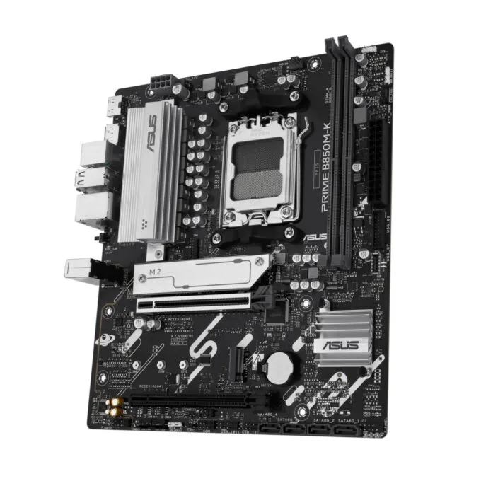 ASUS PRIME B850M-K (AM5) - Micro-ATX DDR5 Motherboard, 128GB, 2x M.2, PCIe 5.0, 2.5Gb LAN, HDMI/DP, Black — image 5