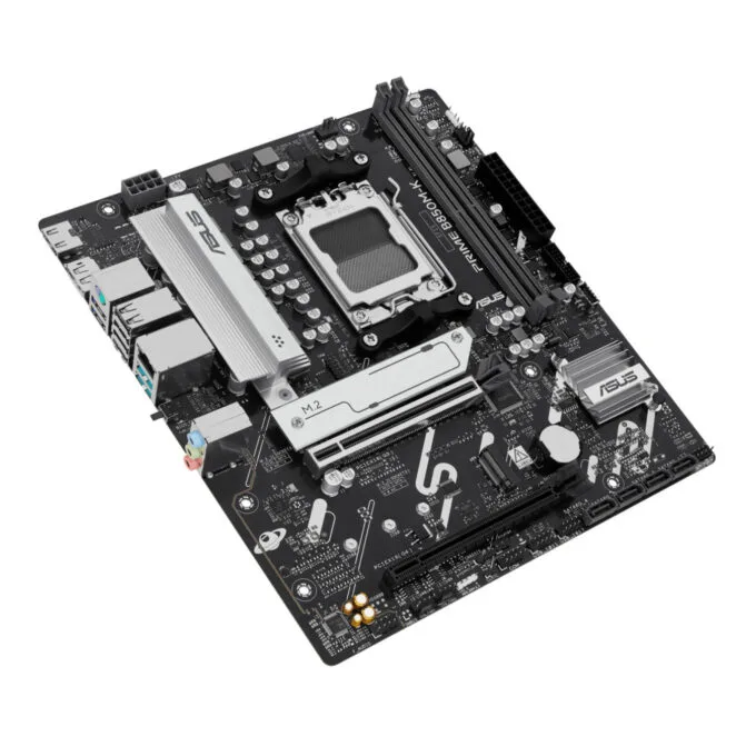 ASUS PRIME B850M-K (AM5) - Micro-ATX DDR5 Motherboard, 128GB, 2x M.2, PCIe 5.0, 2.5Gb LAN, HDMI/DP, Black — image 6