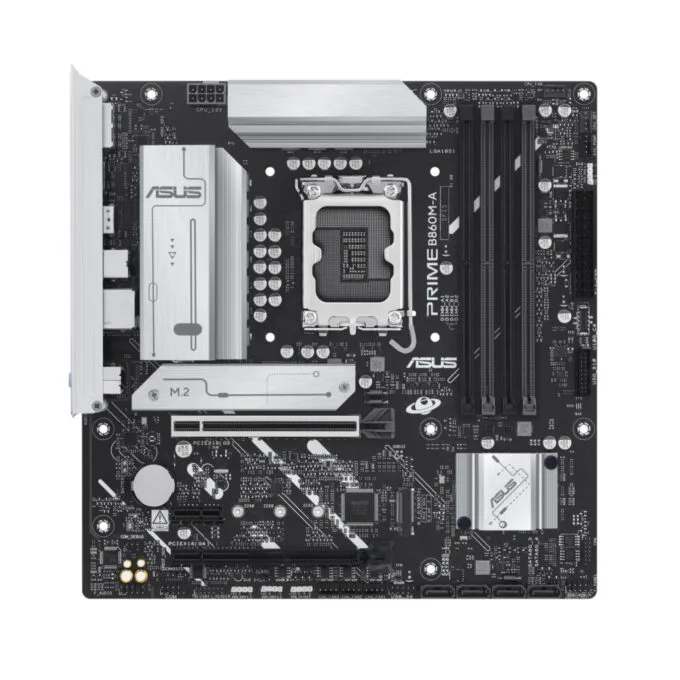ASUS PRIME B860M-A-CSM - LGA1851 Micro-ATX, DDR5, Up to 256GB, PCIe 4.0, 2.5Gb LAN, 7.1 Audio — image 2