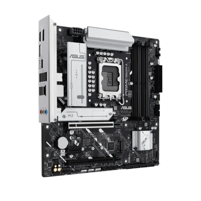 ASUS PRIME B860M-A-CSM - LGA1851 Micro-ATX, DDR5, Up to 256GB, PCIe 4.0, 2.5Gb LAN, 7.1 Audio — image 3