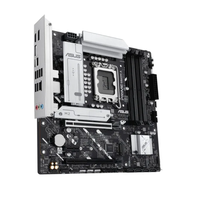 ASUS PRIME B860M-A-CSM - LGA1851 Micro-ATX, DDR5, Up to 256GB, PCIe 4.0, 2.5Gb LAN, 7.1 Audio — image 4